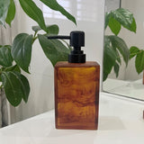 Amber Soap Dispenser