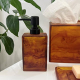 Amber Soap Dispenser