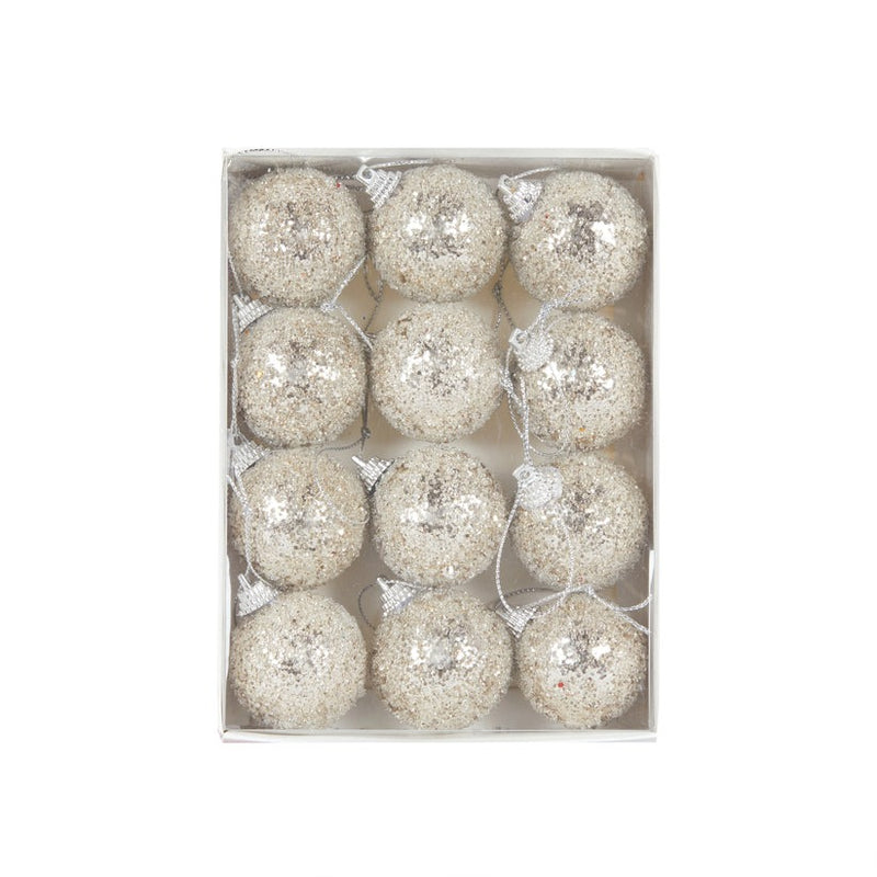 Mini Champagne Sugar Bauble 12 pack