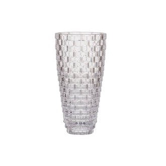 Basket Weave Glass Vase