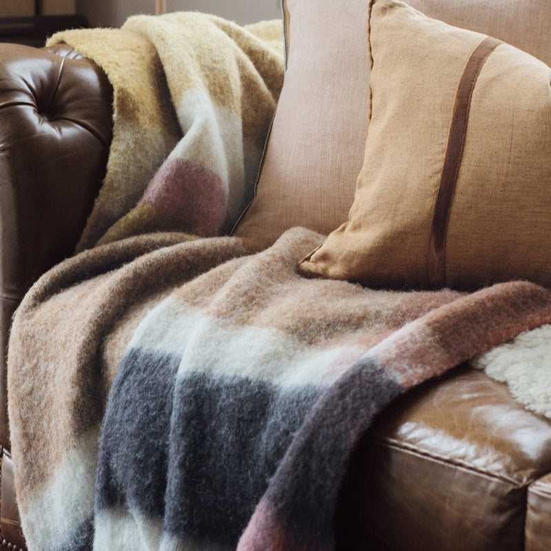 Bivio Sepia/Ochre Throw