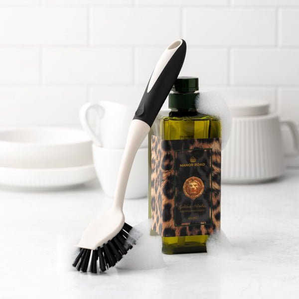 Dish Brush - Black & Pebble