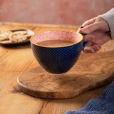 Blue & Red Arc Mug