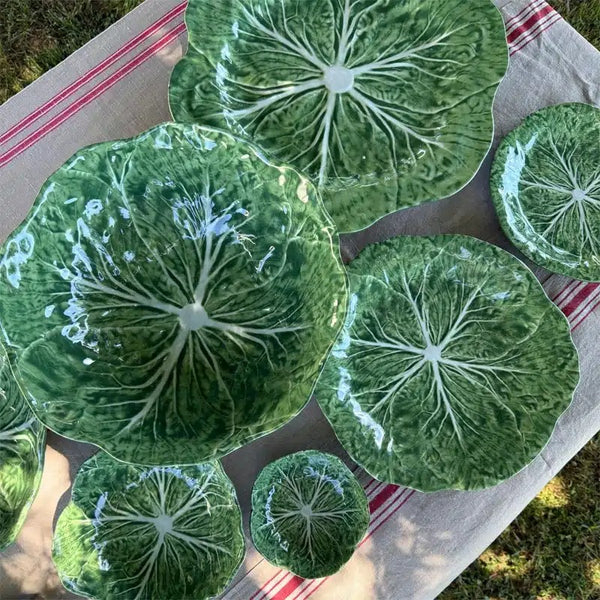 Cabbage Melamine 12cm Bowl - Green