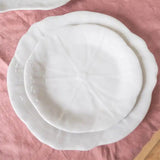Cabbage Melamine Dinner Plate White