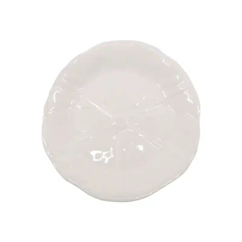 Cabbage Melamine Side Plate - White