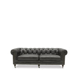 3-Seater Chesterfield - Onyx