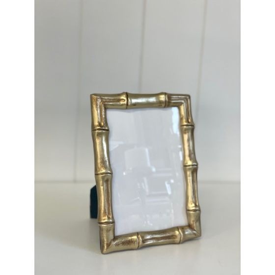 Chunky Gold Bamboo Frame 6x4