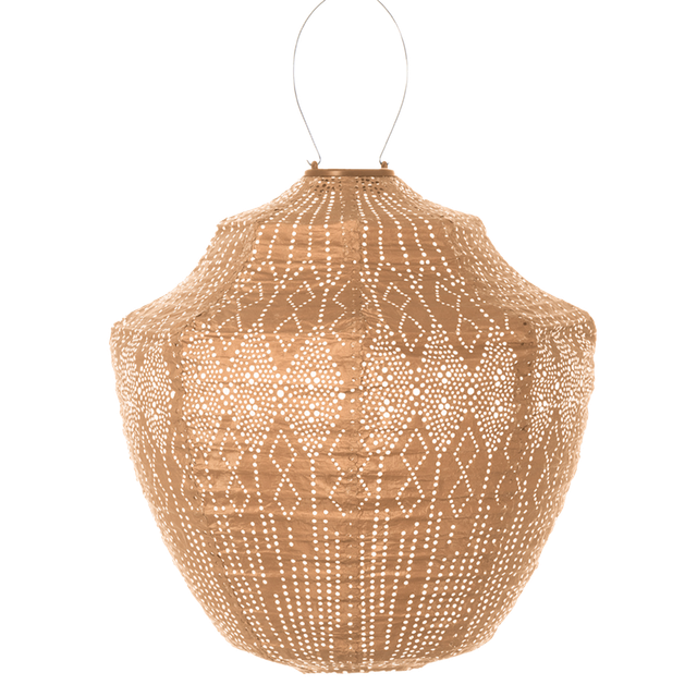 Outdoor LED Solar Lantern Crown 40cm