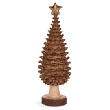 42.5cm Pinecone Tree with Star