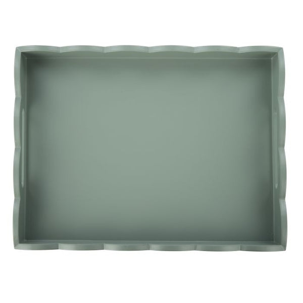 Dolly Sage Rectangle Tray