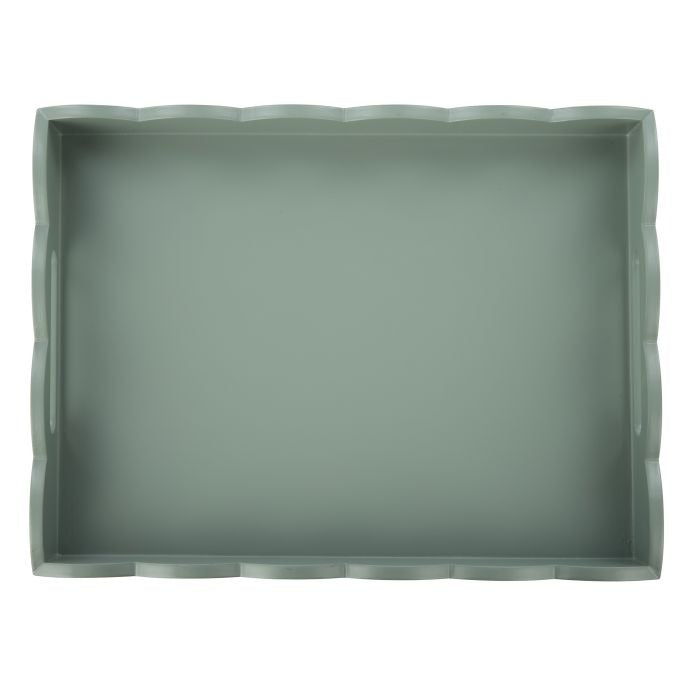 Dolly Sage Rectangle Tray
