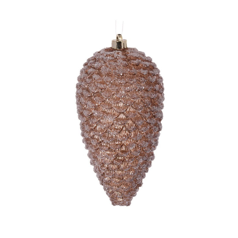Brown Mercury Hanging Pinecone