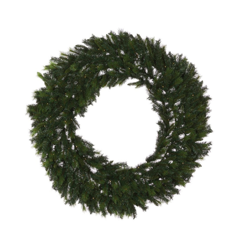 150cm Luxe Fir Wreath - 150 LEDs
