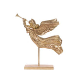 Gilded Angel with Trumpet 45cm