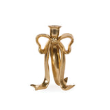 Gilded Bow Candle Holder - Large