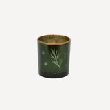 Etched Votive Green - Small