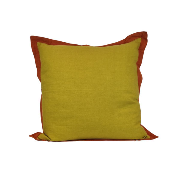 Euro Pillow Cover- Citrine and Carnelian