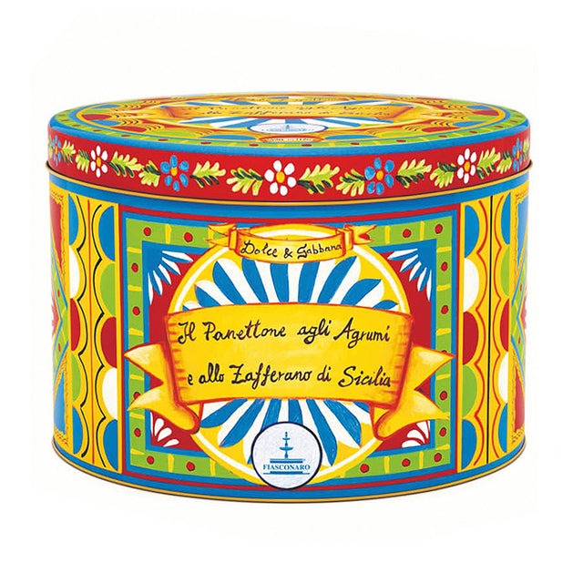 Fiasconaro Citrus Panettone D&G Tin 500gm