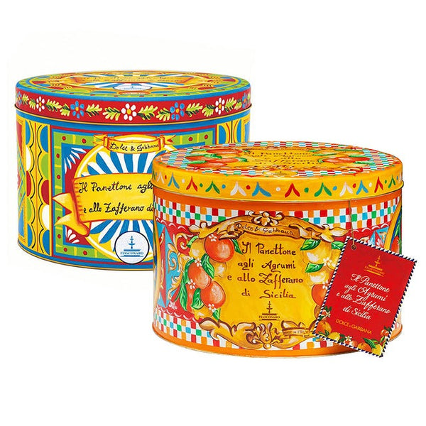 Fiasconaro Citrus Panettone D&G Tin 500gm