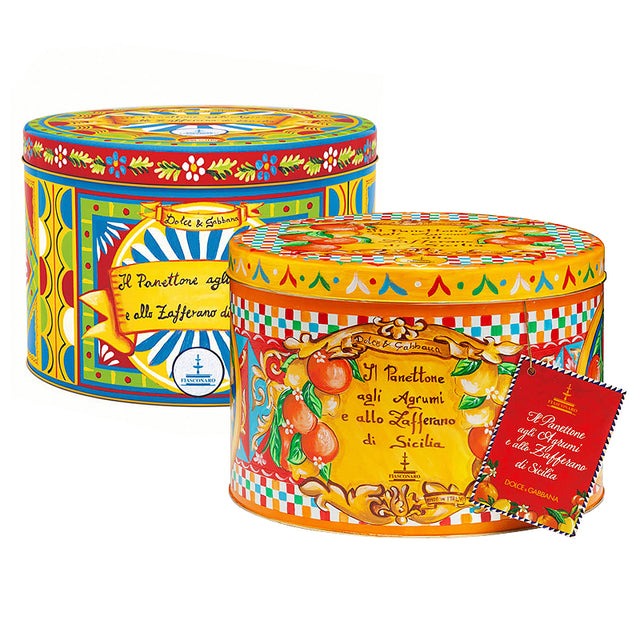 Fiasconaro Citrus Panettone D&G Tin 500gm
