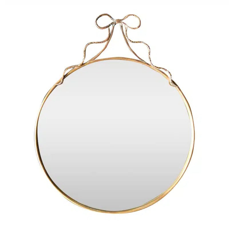 Gold Bow Mirror