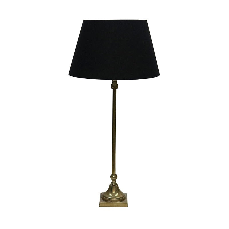 Gold Pillar Table Lamp