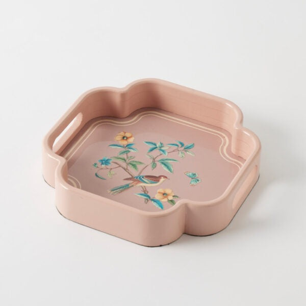 Harmony Bird Tray Pink
