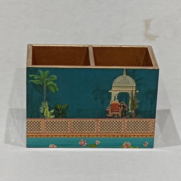 Holder - Checkered Tile with Elephant