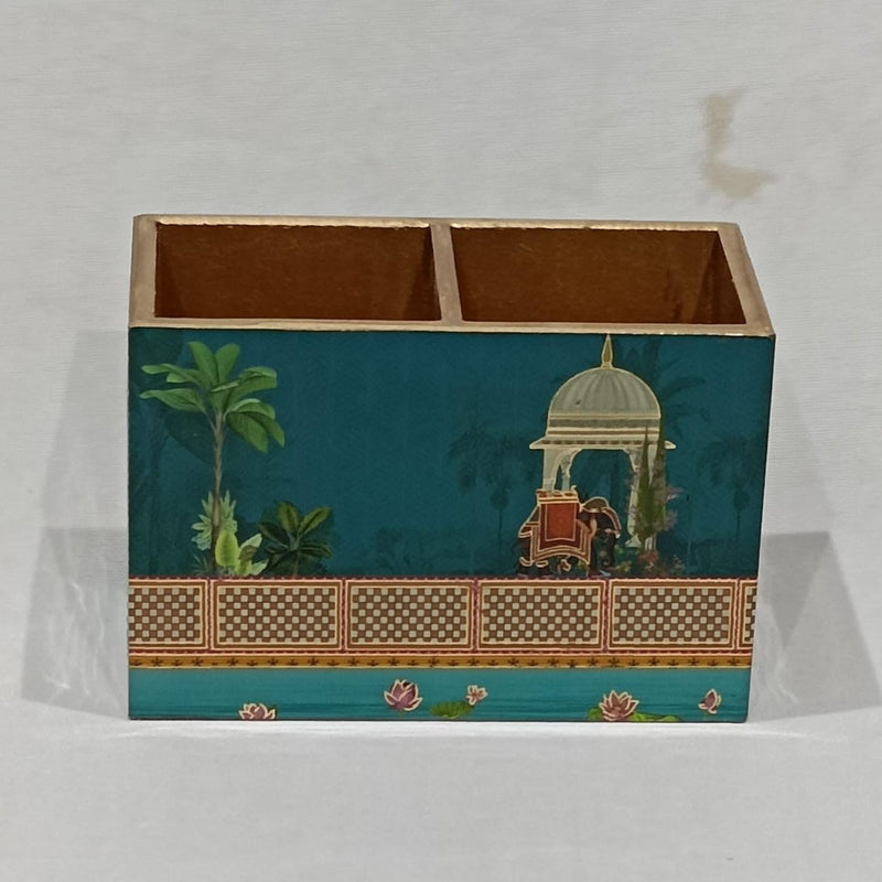 Holder - Checkered Tile with Elephant