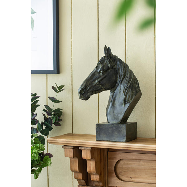 Horse Sculpture on Base