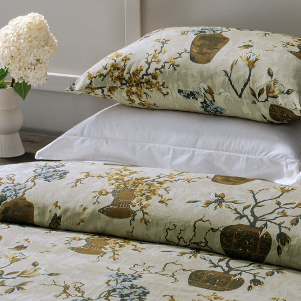 Ikebana Sand Pillowcase Pair