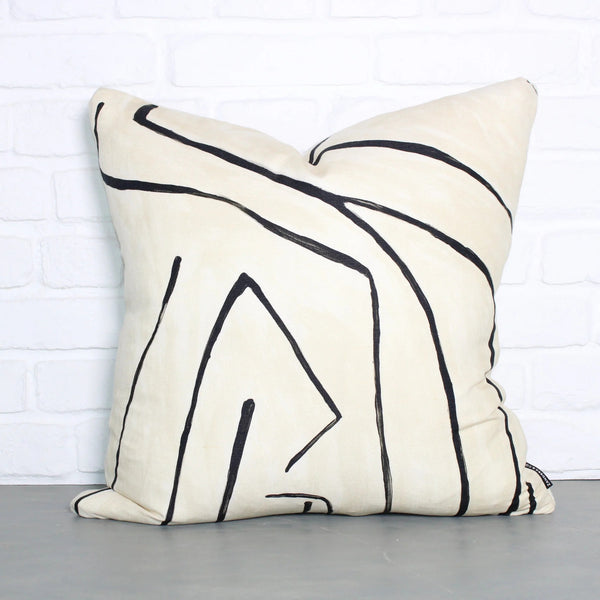 Kelly Wearstler Graffito Cushion - Linen