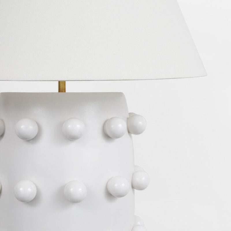 Linden Large Table Lamp - White - by Kelly Wearstler