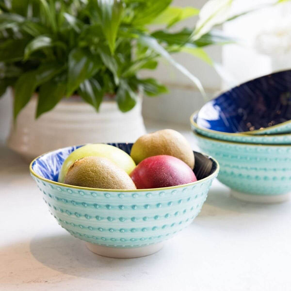 Leafy Indigo Bowl
