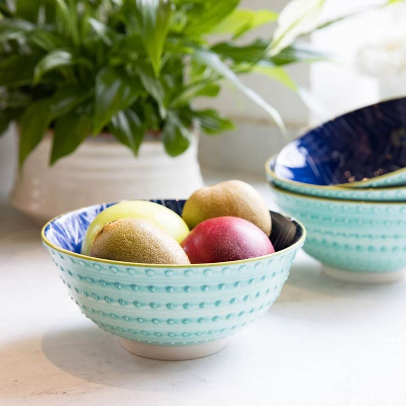 Leafy Indigo Bowl