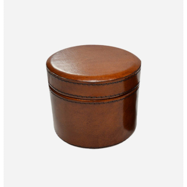 Leather Trinket/Watch Box
