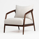 Leo Armchair in Walnut Finish