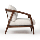 Leo Armchair in Walnut Finish