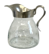 Matt Nickle Hammered Glass Water Jug