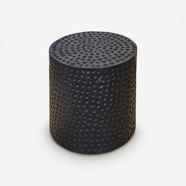 Maya Dot Stool - Blackwash