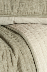 Misaka Light Moss Pillowsham Pair