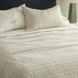 Misaka Oatmeal Bedspread