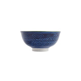 Nibble Bowl Blue Arc