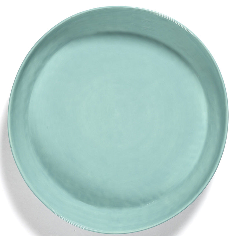 Ottolenghi Serving Bowl Azure with Red Stripes