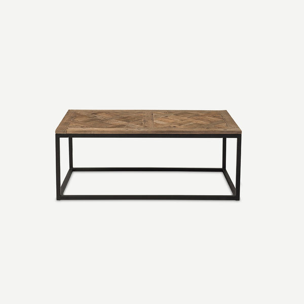 Parquet Top Coffee Table