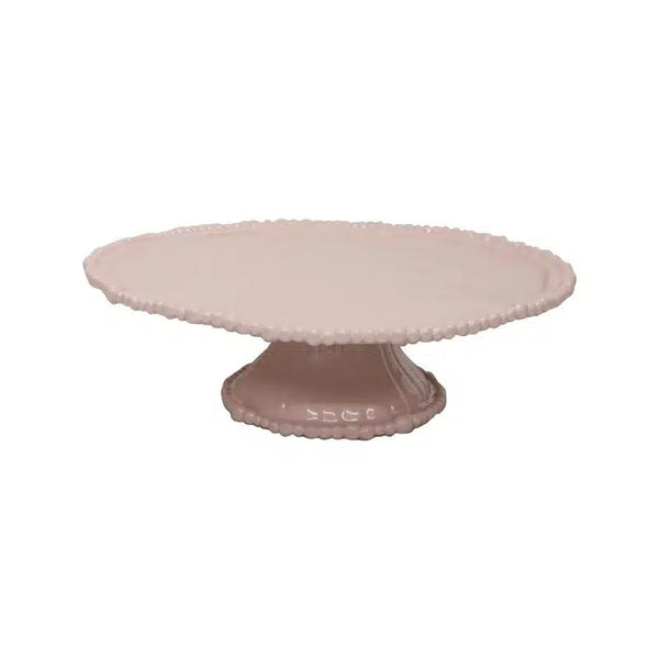 Pearl Melamine Cake Stand Pink