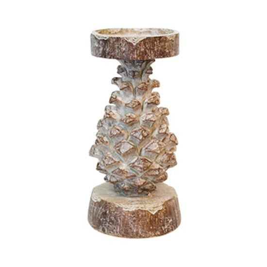 Pinecone Candleholder - Small