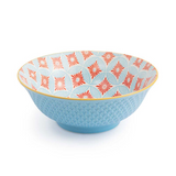 Ramen Bowl Blue Mosaic