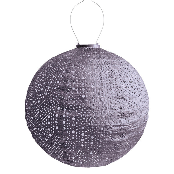 Outdoor LED Solar Lantern Round 40cm